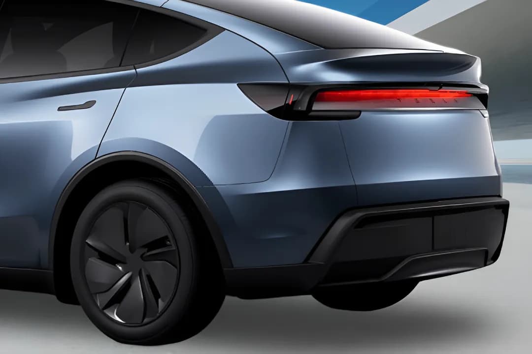 Tesla Model Y Electric Taillamp View