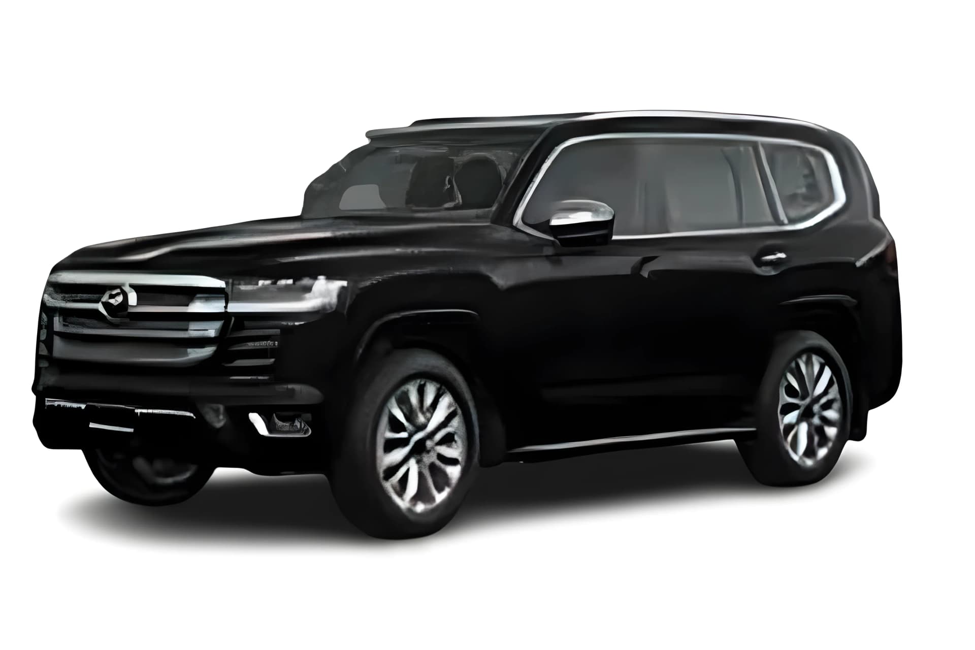 Toyota Land Cruiser 300 Attitude Black color