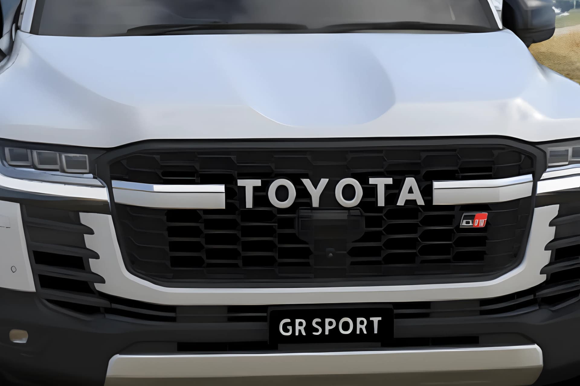 Toyota Land Cruiser 300 Front Grille View