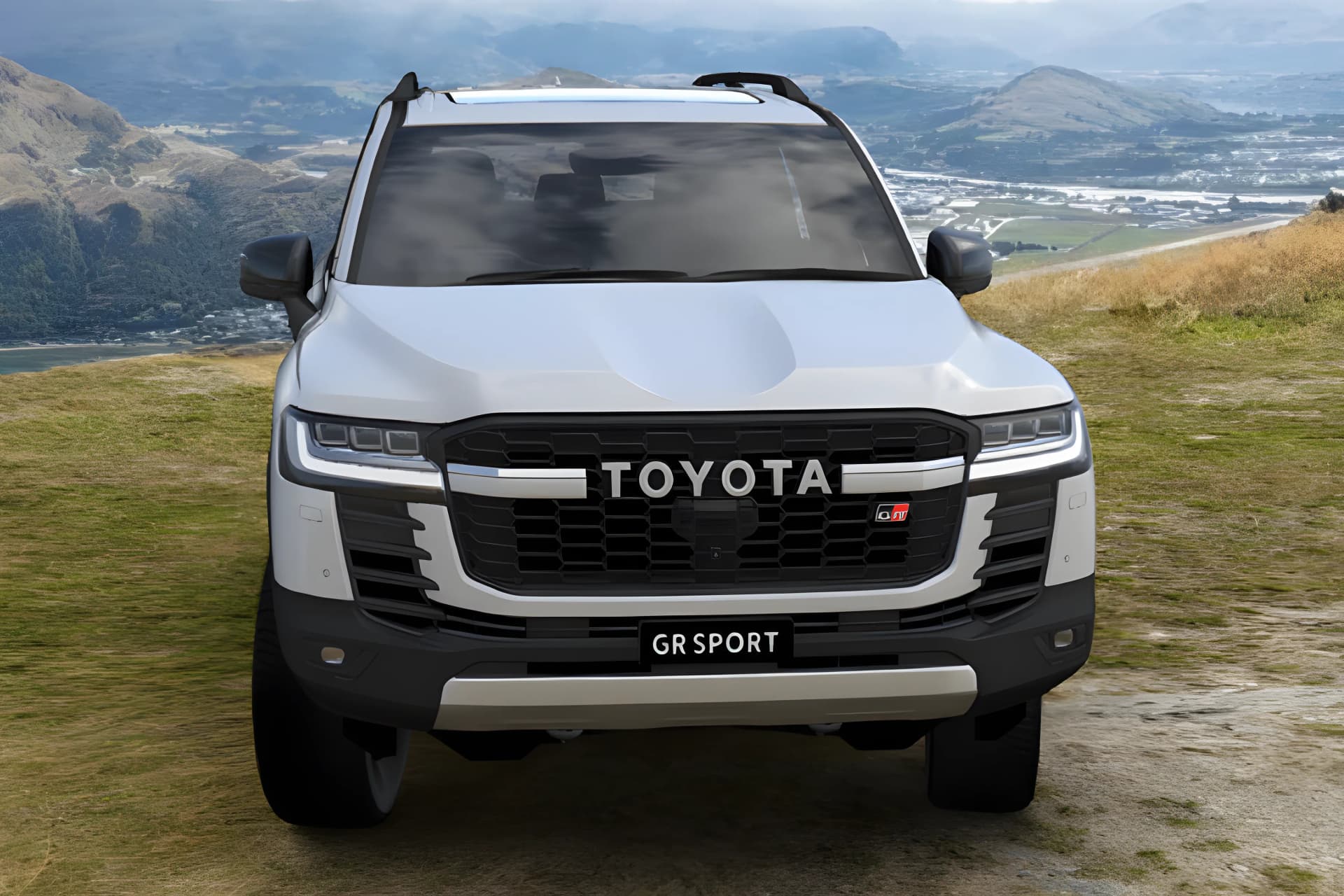 Toyota Land Cruiser 300 Front View