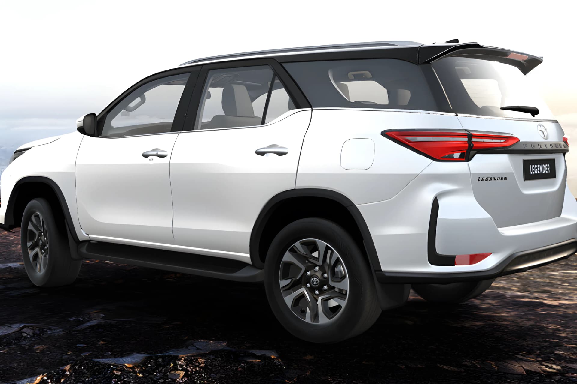 Toyota Legender Rear Right View