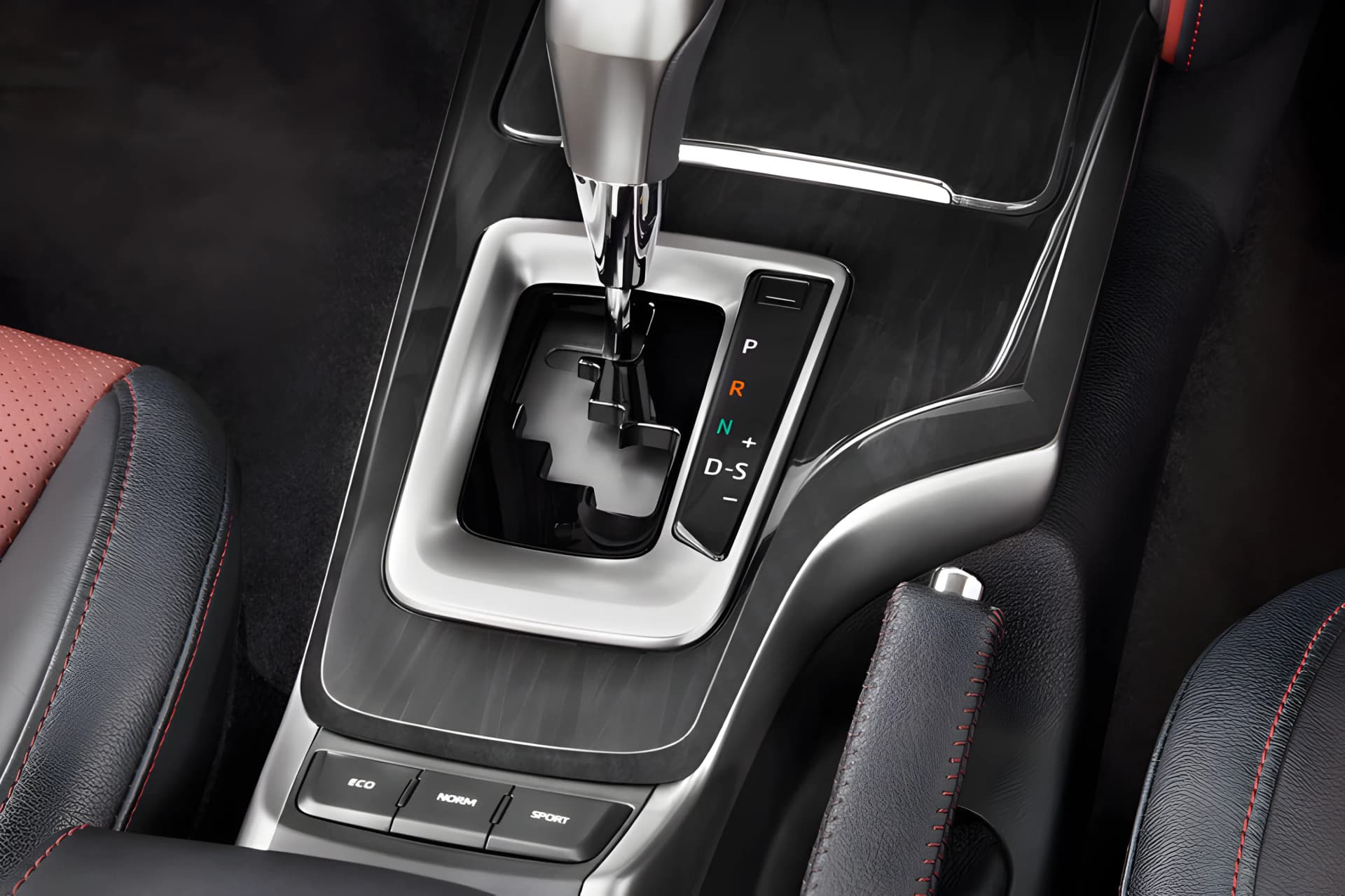 Toyota Legender Gear Shifter View