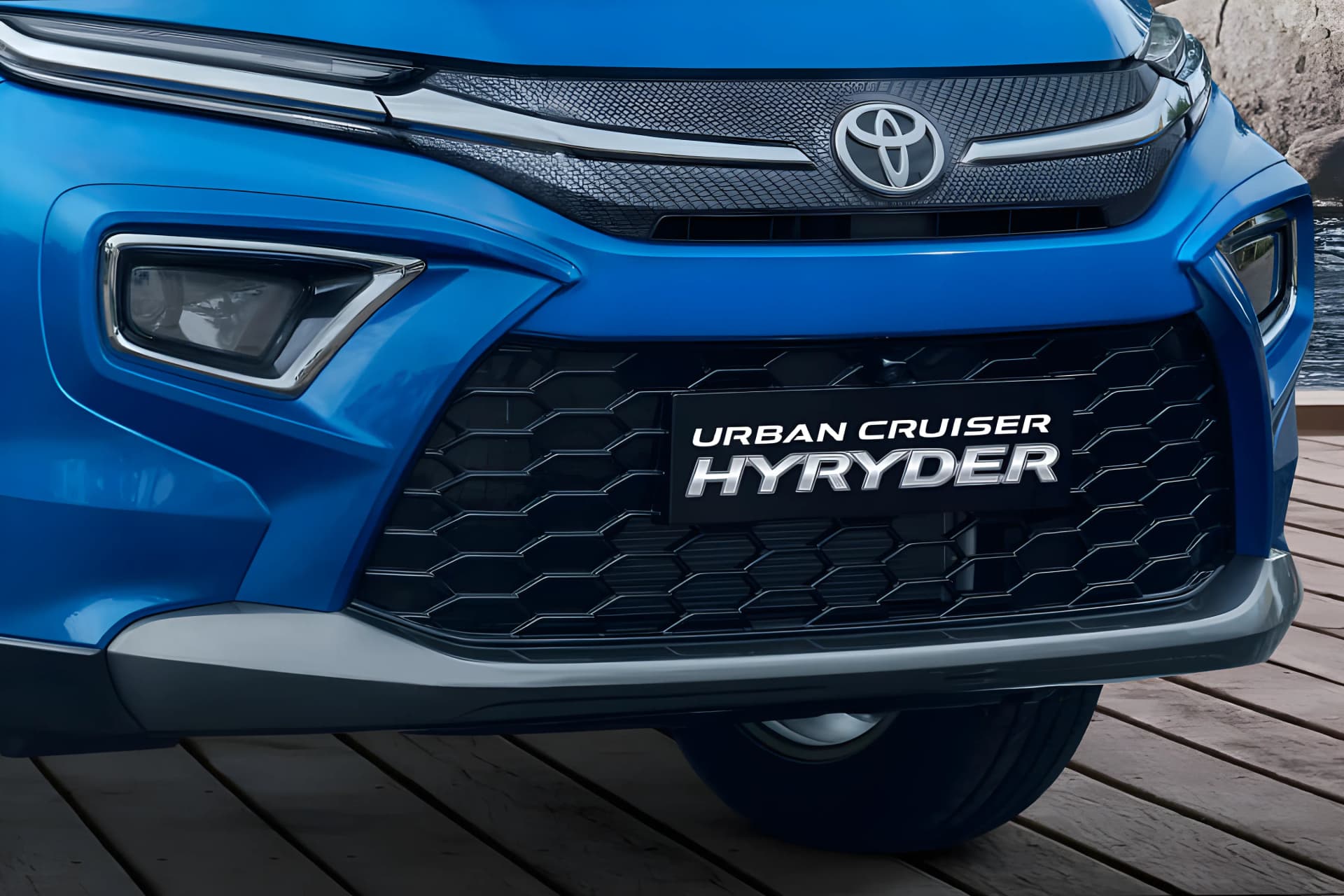 Toyota Urban Cruiser Hyryder Front Bumper Garnish View