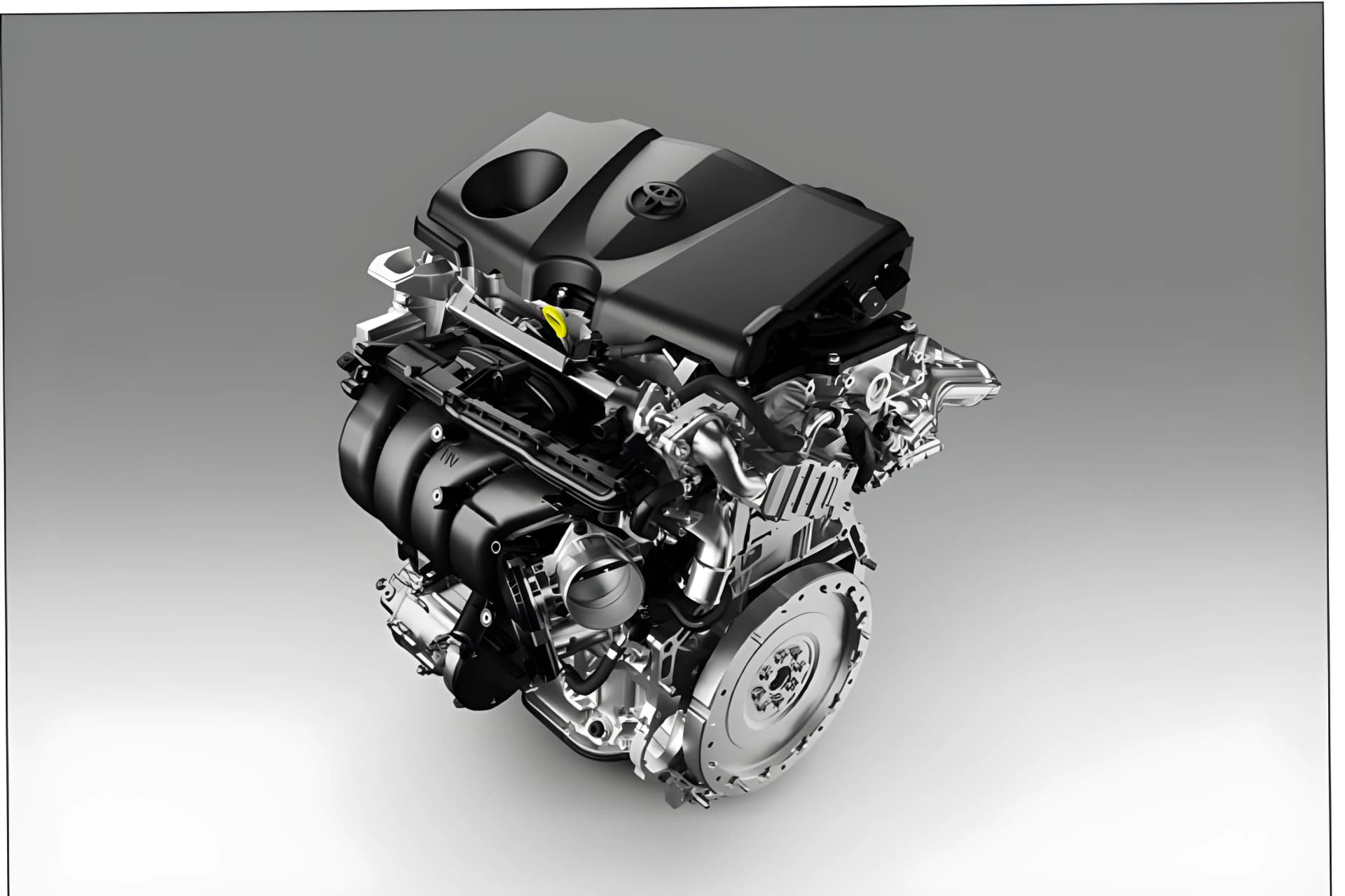 Toyota Vellfire Car Engine View
