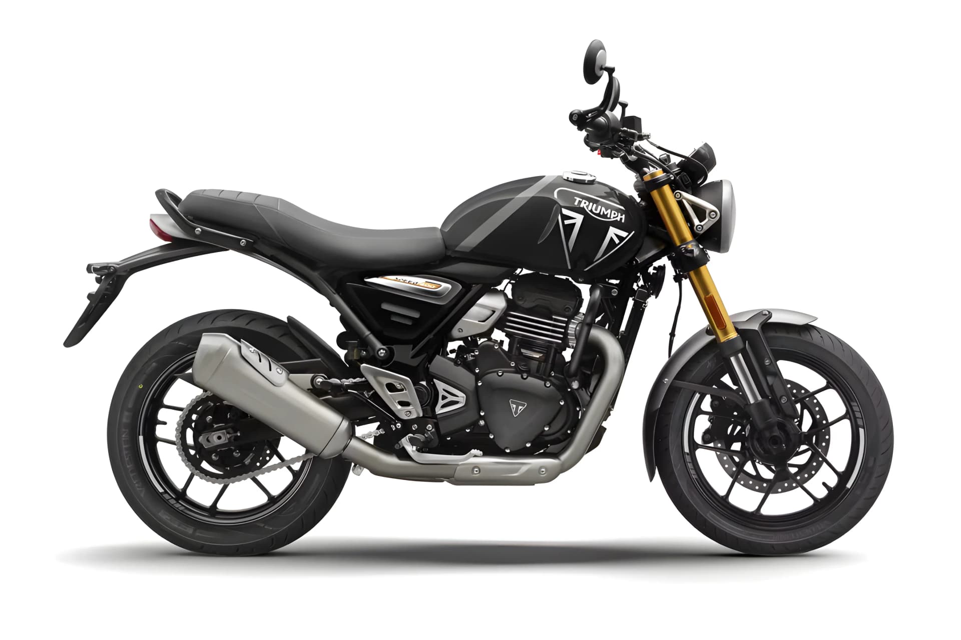 Triumph Speed 400 Panthom Black color