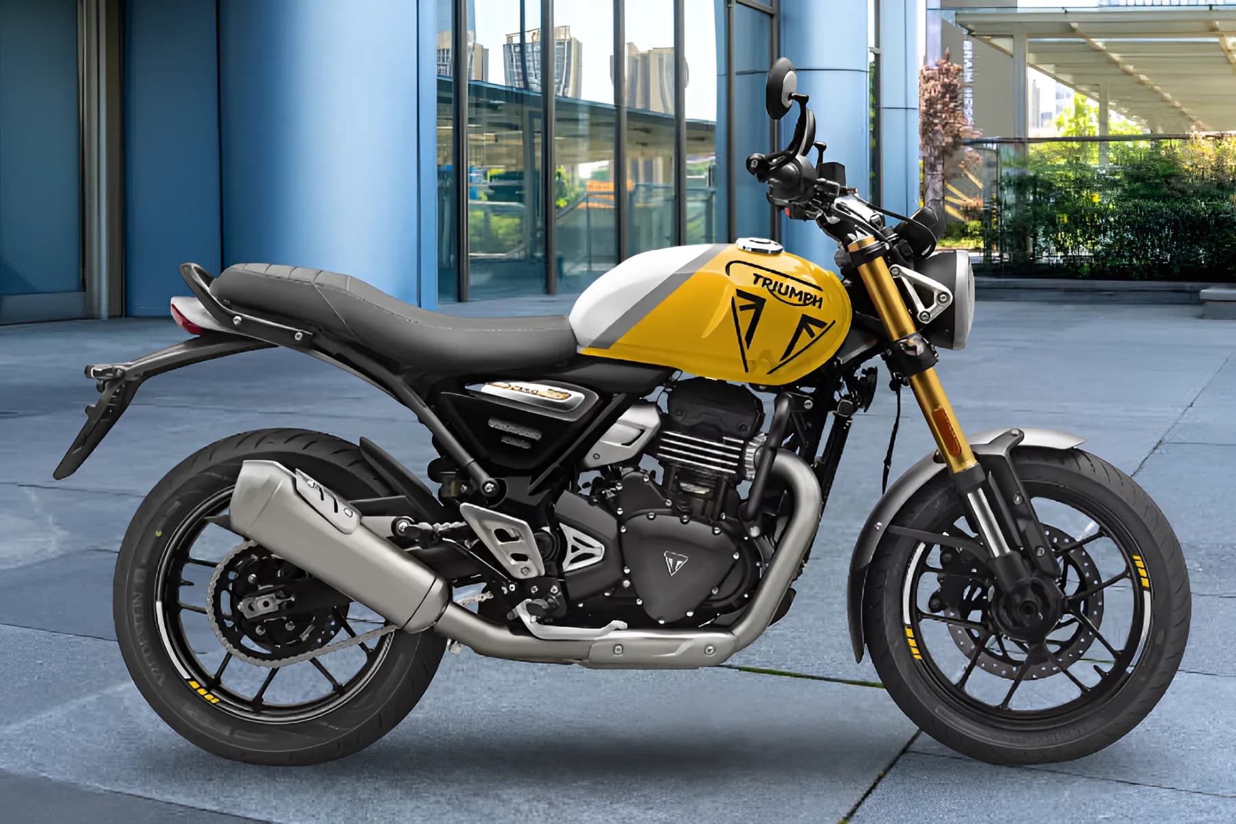 Triumph Speed 400 Right Side View