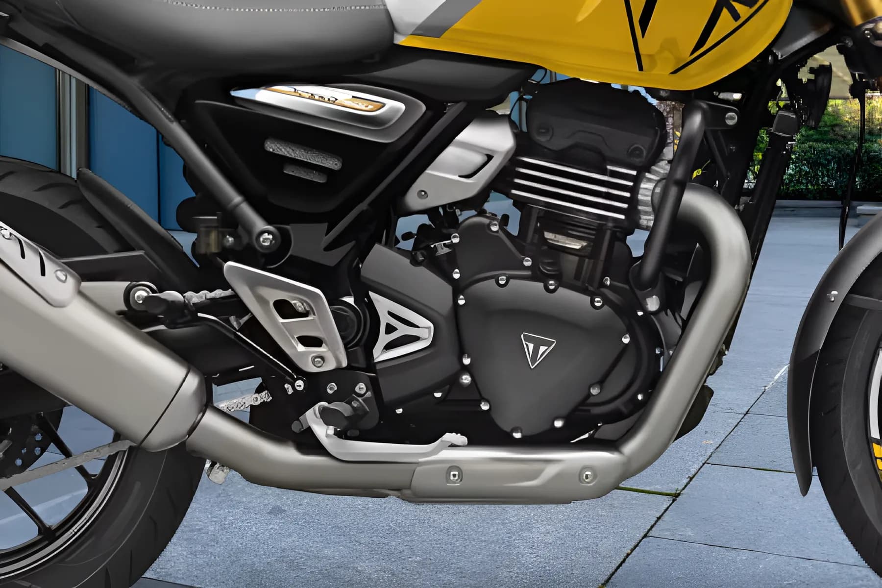 Triumph Speed 400 Engine View