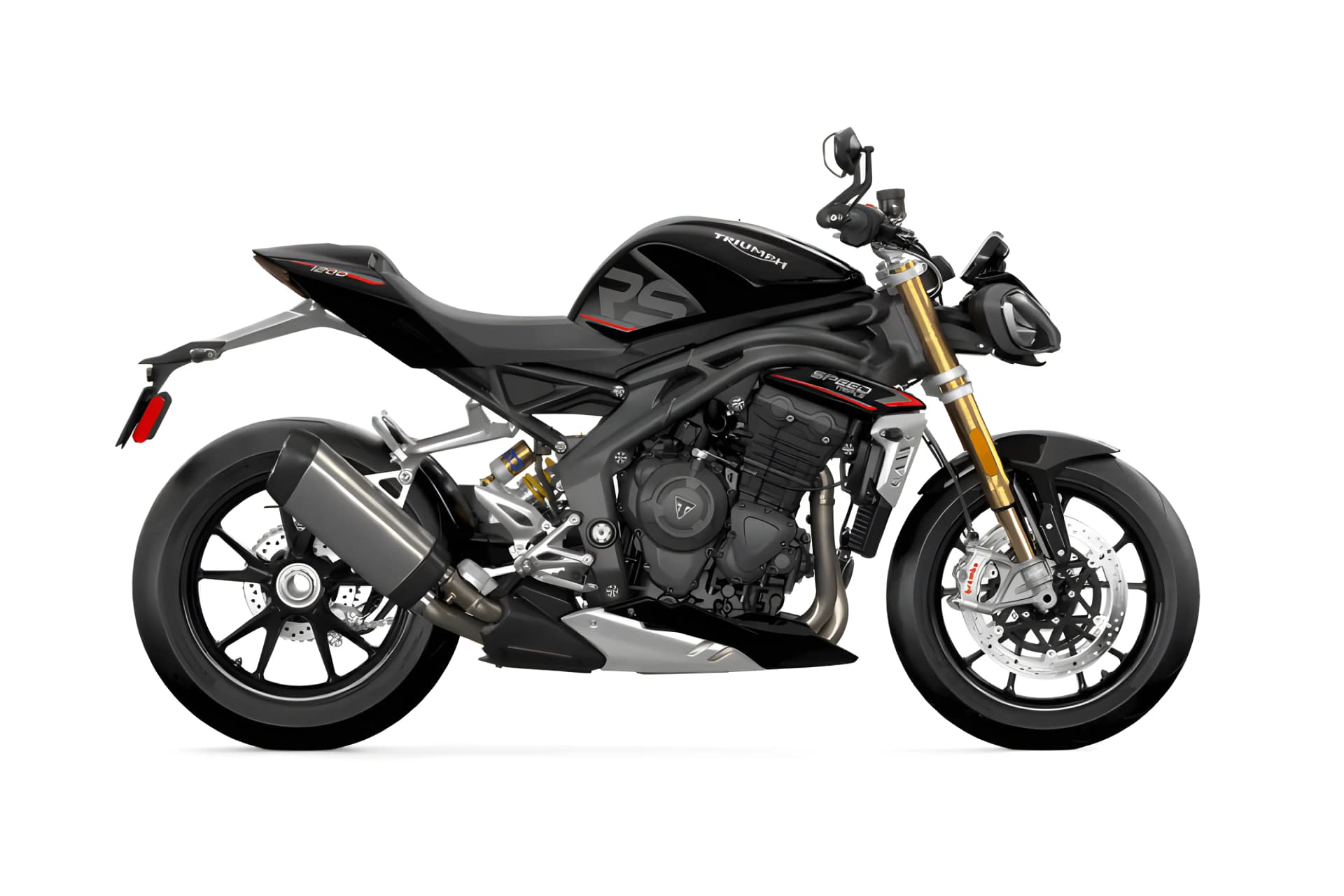 Triumph Speed Triple 1200 RS Sapphire Black color