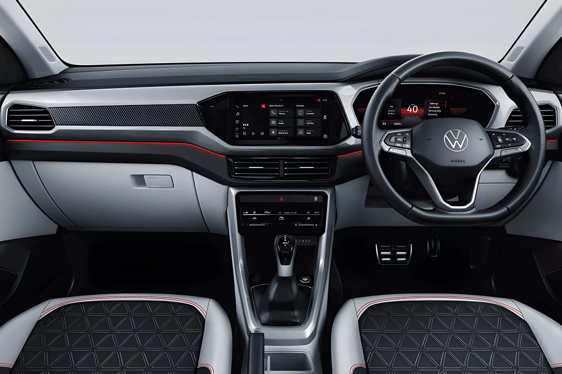 Volkswagen Taigun Chrome Dashboard View