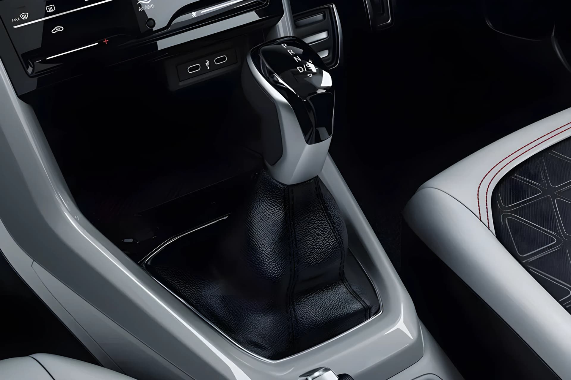 Volkswagen Taigun Chrome Gear Shifter View