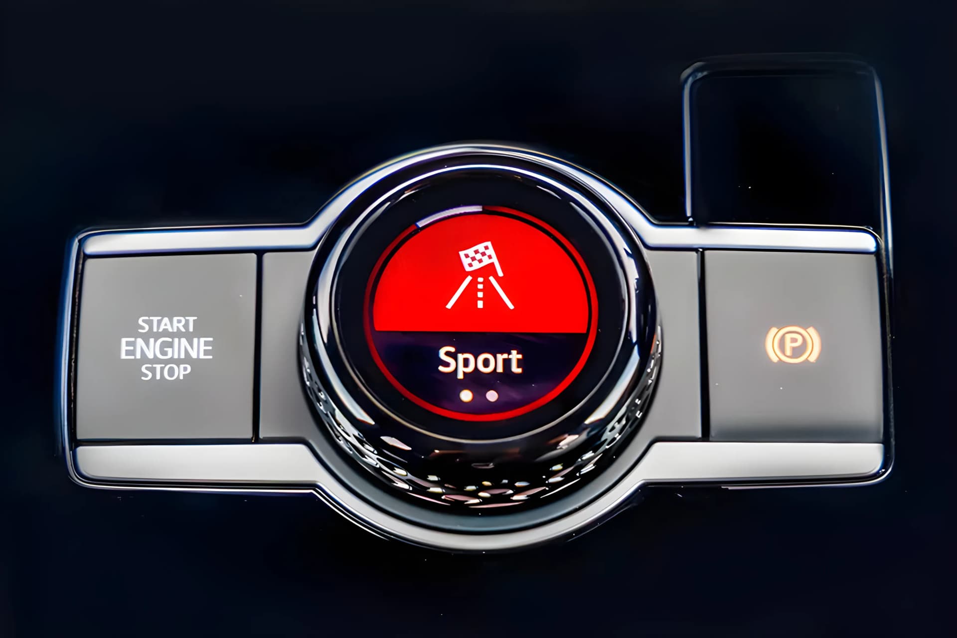 Volkswagen Tiguan R Line Engine Start/Stop View