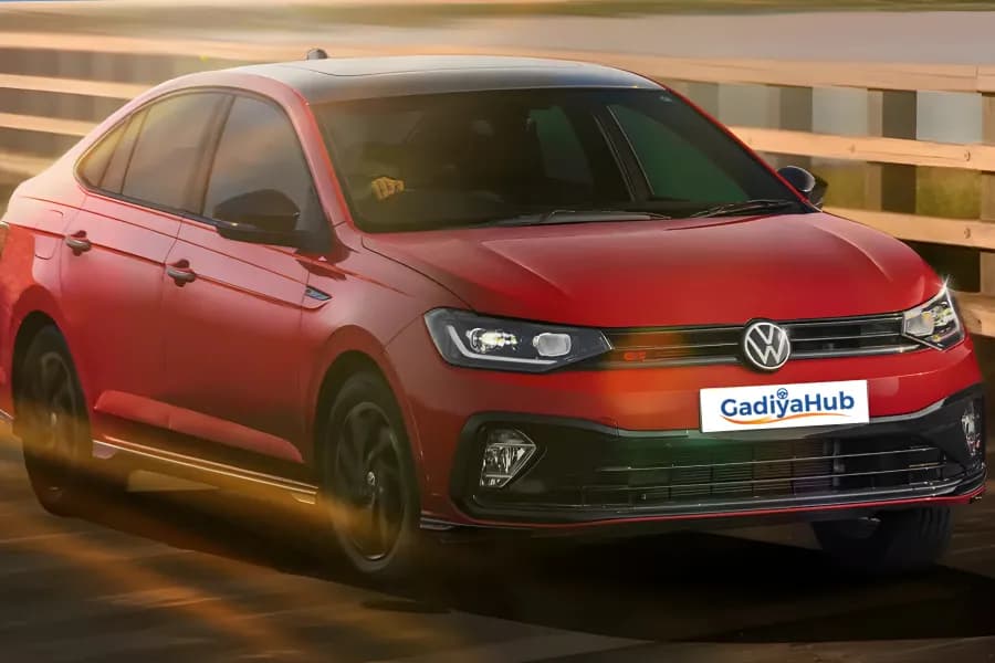 Volkswagen Virtus Sport Front Right View