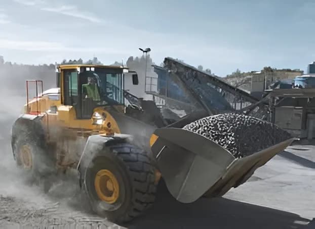 Volvo L220H Bucket View