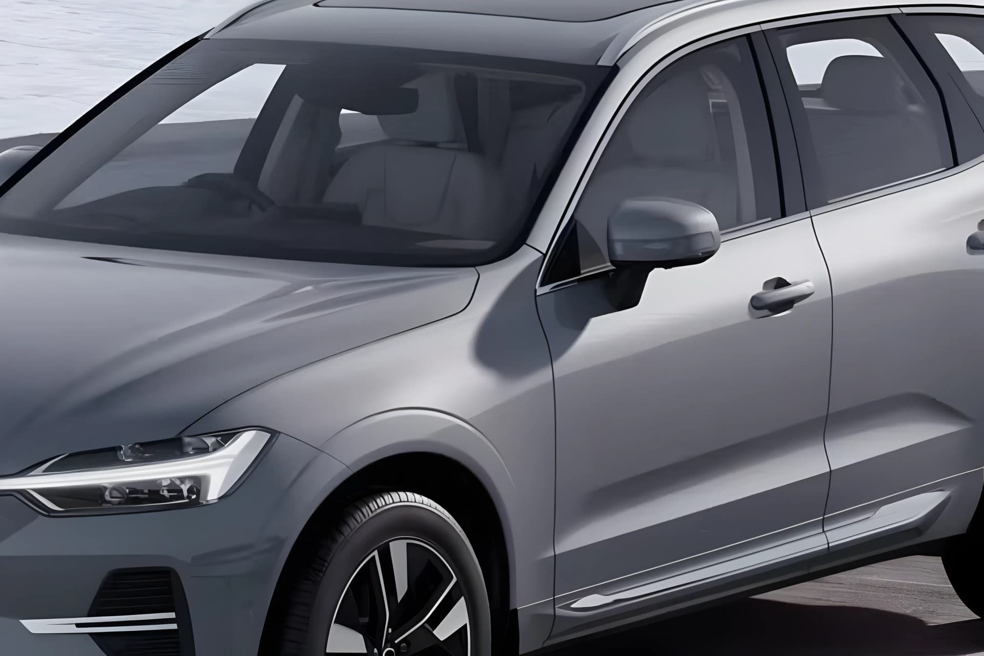 Volvo XC 60 Side Mirror View