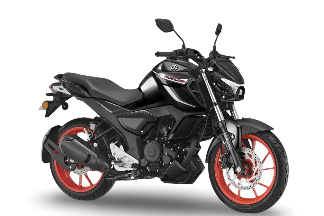 Yamaha FZ Rave Metallic Black color