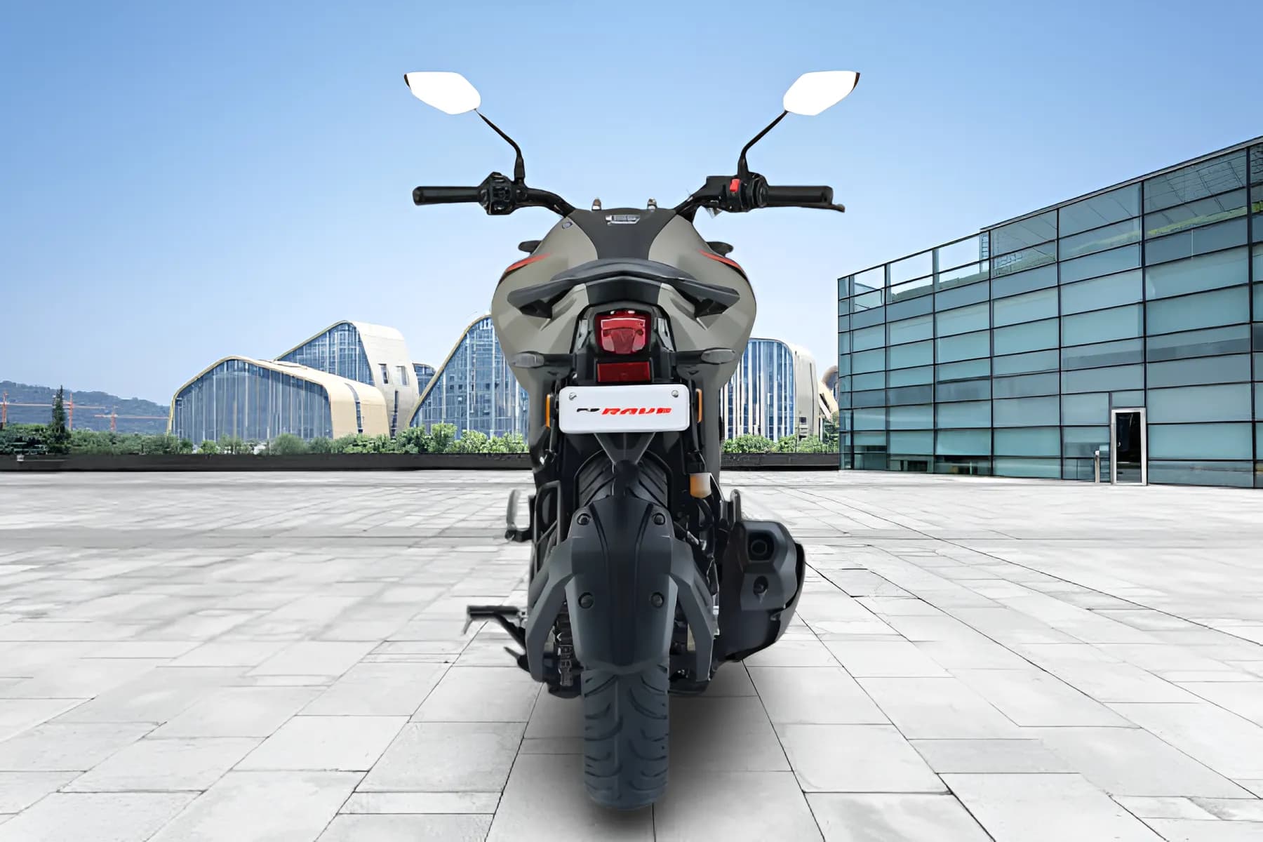 Yamaha FZ Rave Rear View