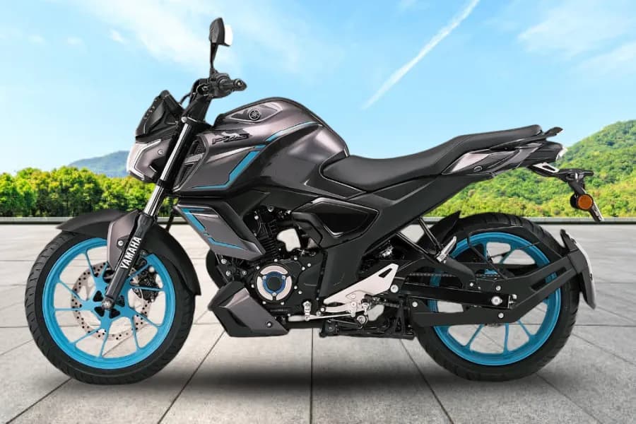 Yamaha FZ S FI Hybrid Left Side View
