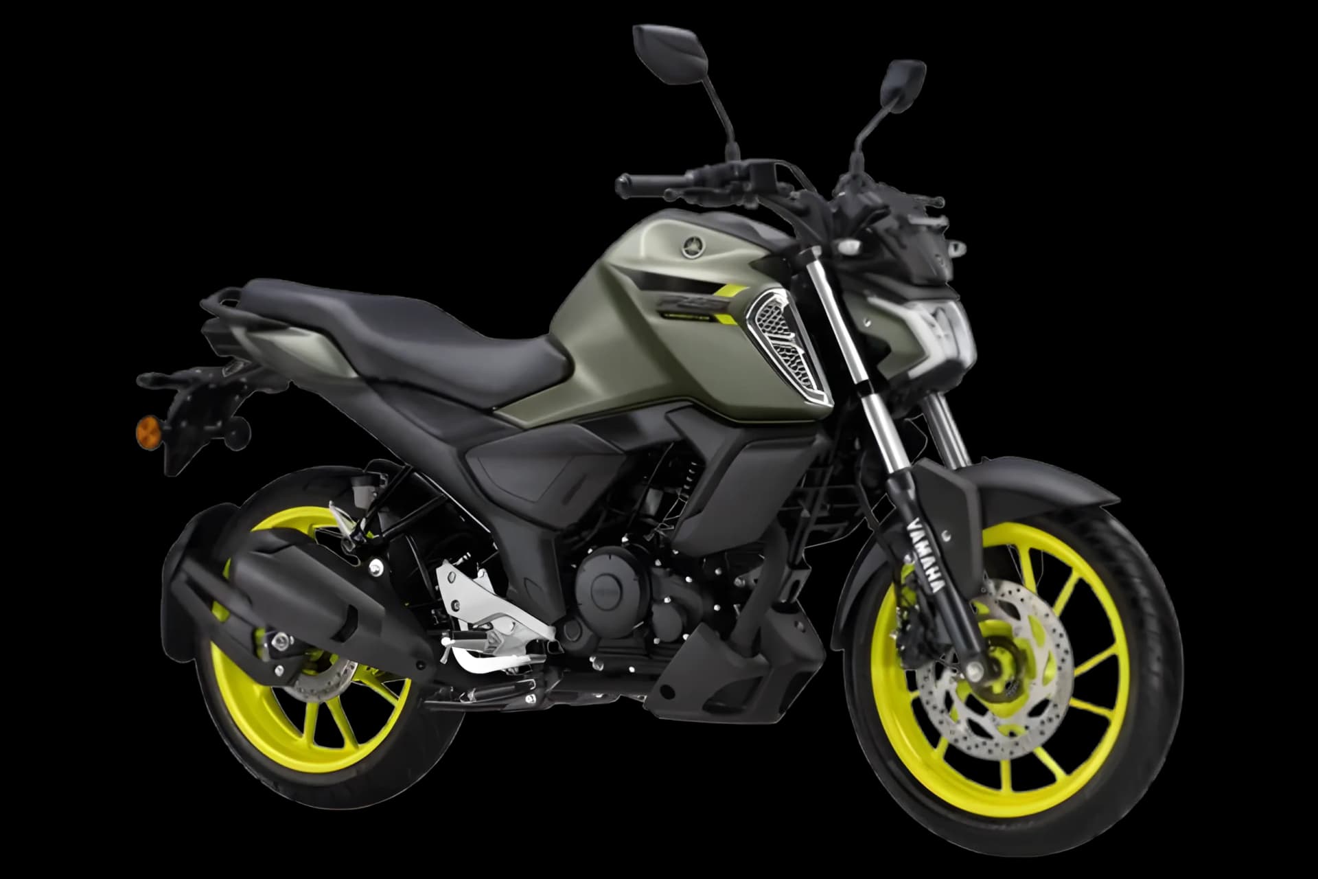 Yamaha FZ S FI Ver 4 DLX Cyber Green color