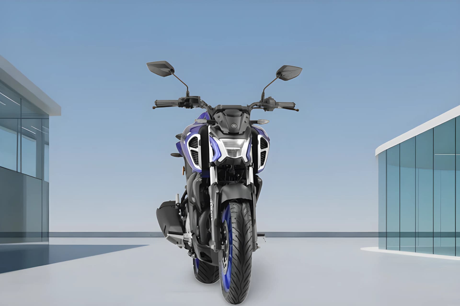 Yamaha FZ S FI Ver 4 DLX Front View