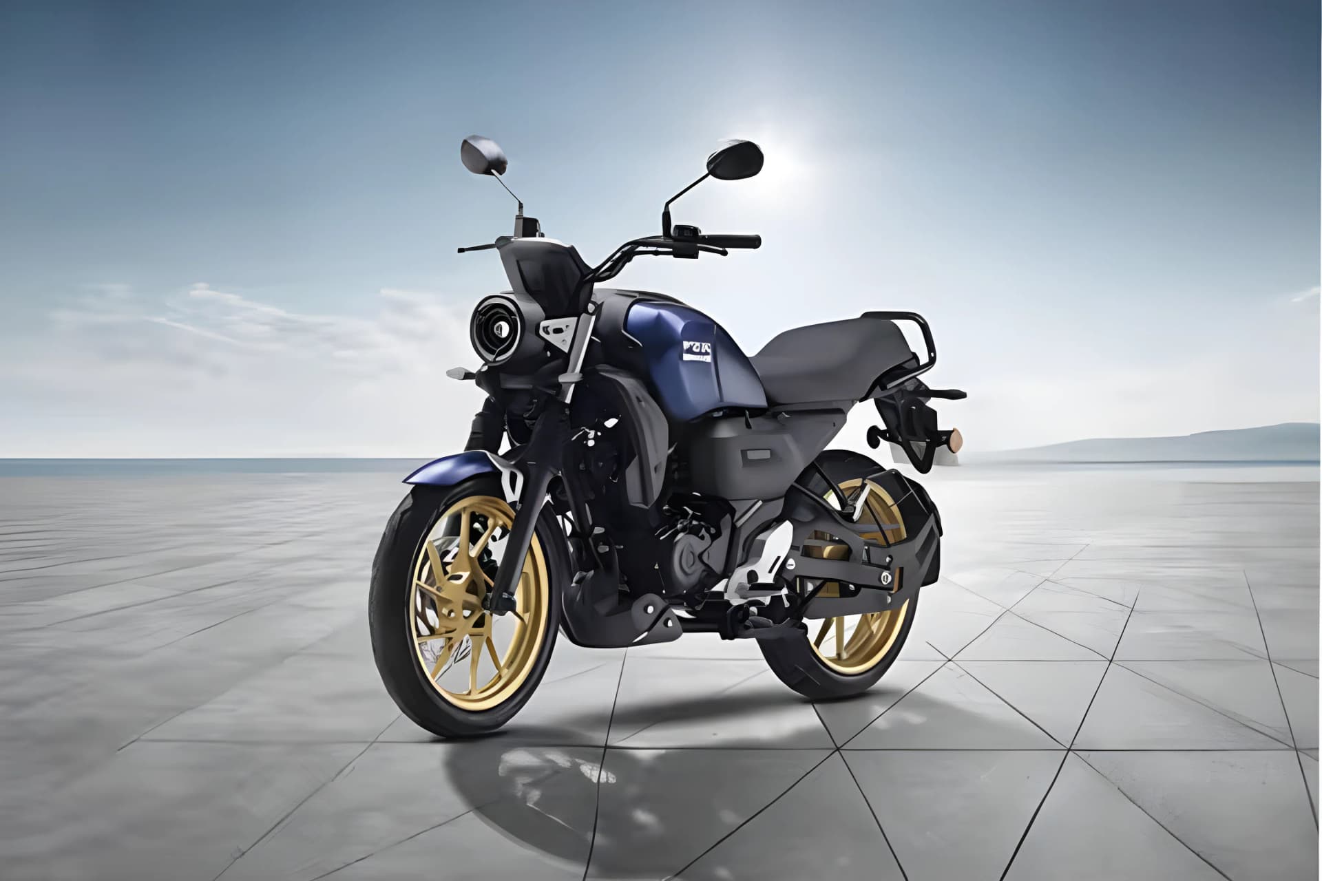 Yamaha FZ X Handlebar & Mirror View
