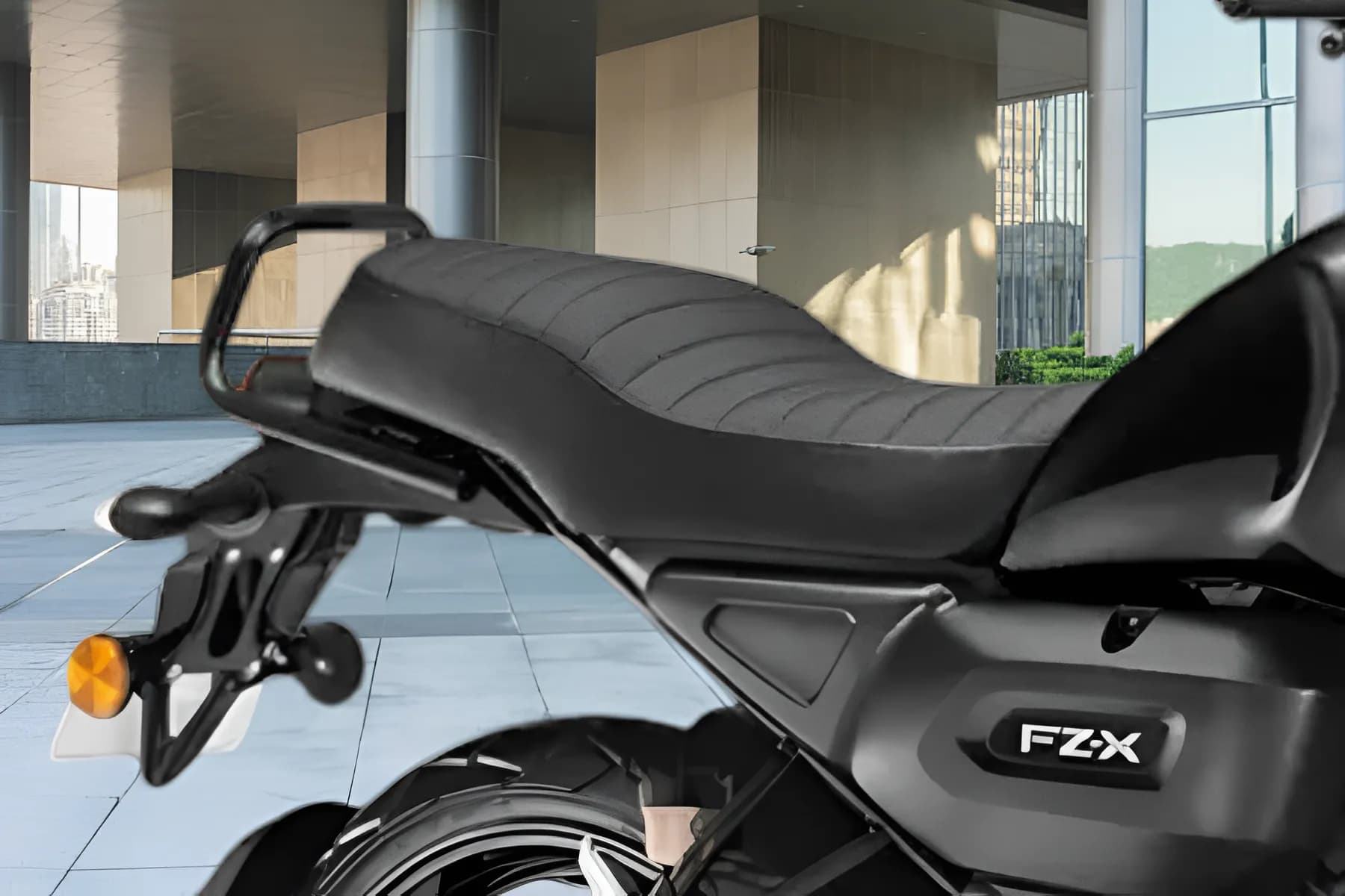 Yamaha FZ X Hybrid Seat View
