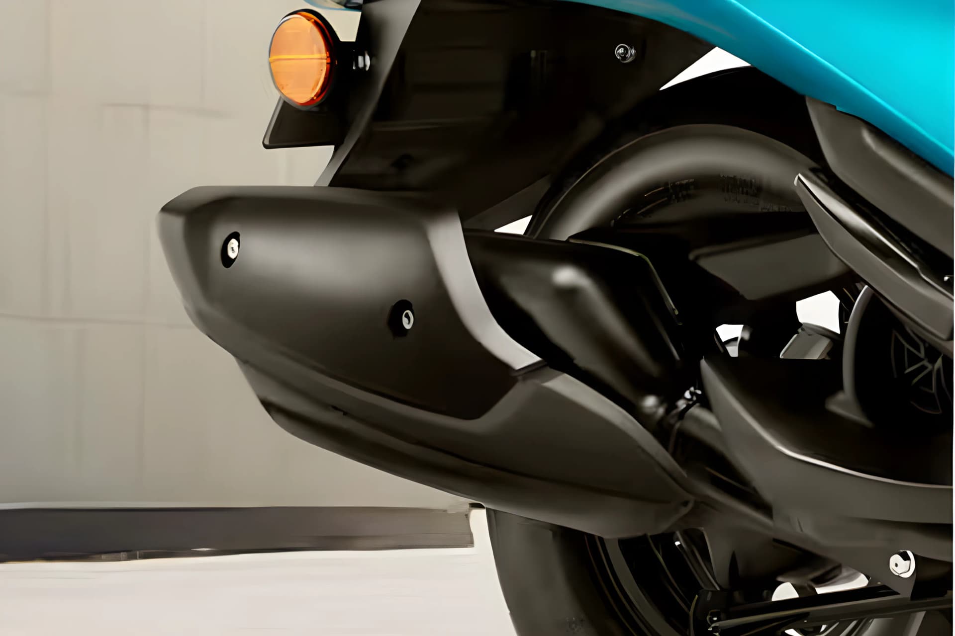 Yamaha Fascino 125 Fi Hybrid Silencer View