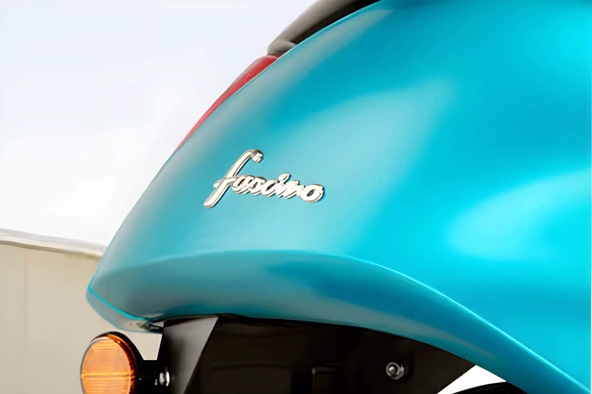 Yamaha Fascino 125 Fi Hybrid Rear Fender View