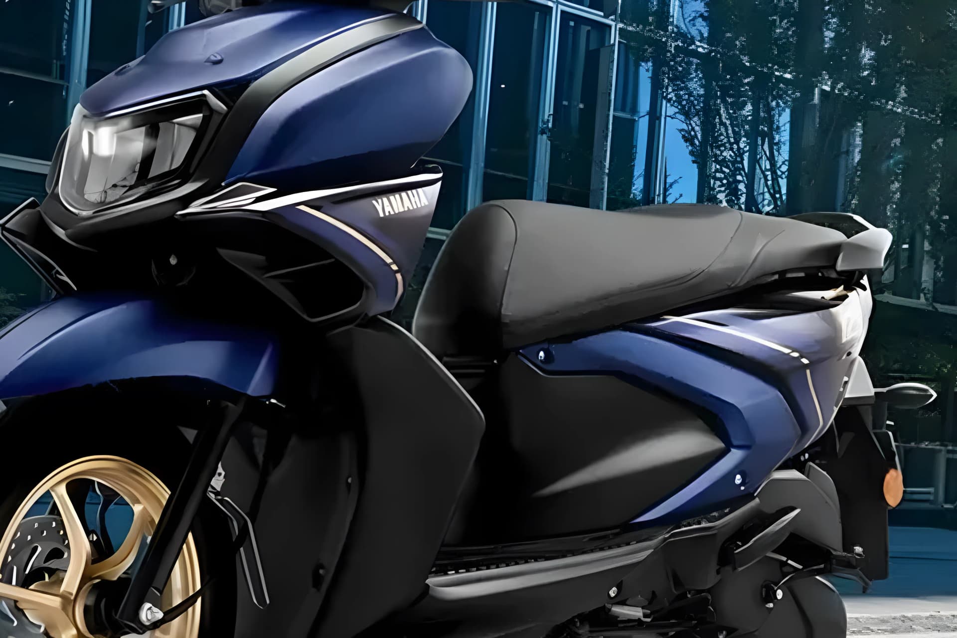 Yamaha Ray ZR 125 Fi Seat View