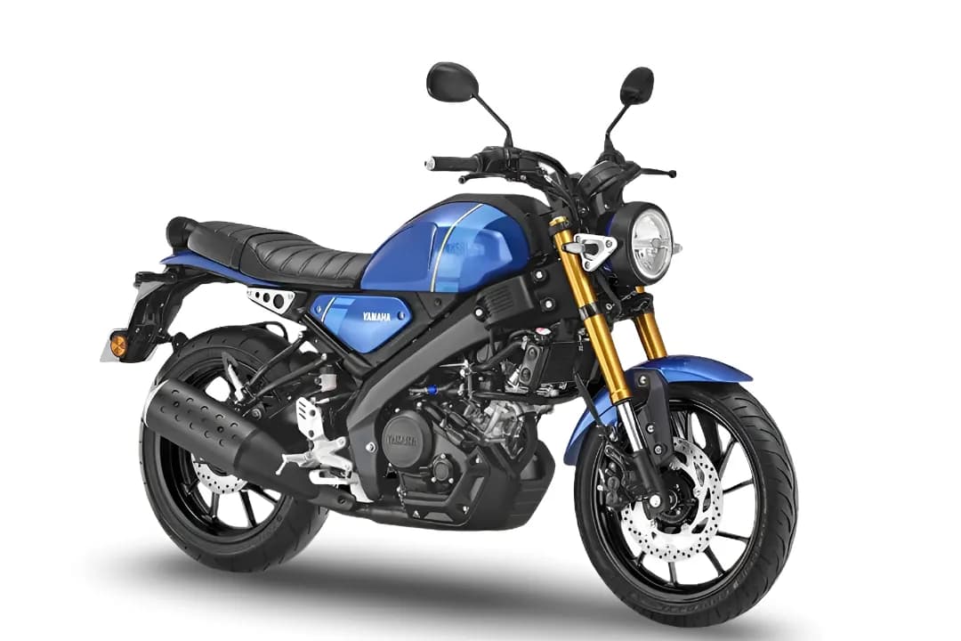 Yamaha XSR 155 Metallic Blue color