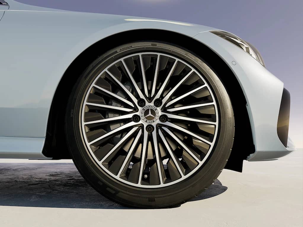 multi-spoke light-alloy wheels
